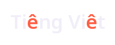 Tiêng Viêt, missing tone mark and underdot